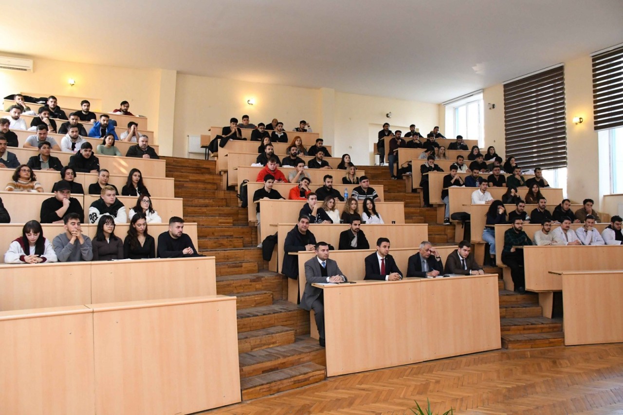 Türkiyənin Azərbaycandakı səfirliyinin təhsil müşaviri ADAU-da olub - FOTOLAR